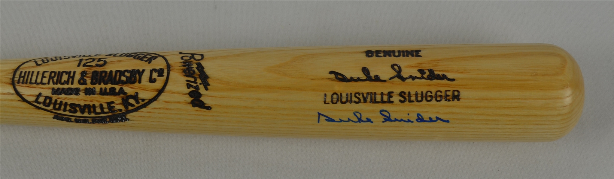 Duke Snider Autographed Signature Model Louisville Slugger Bat