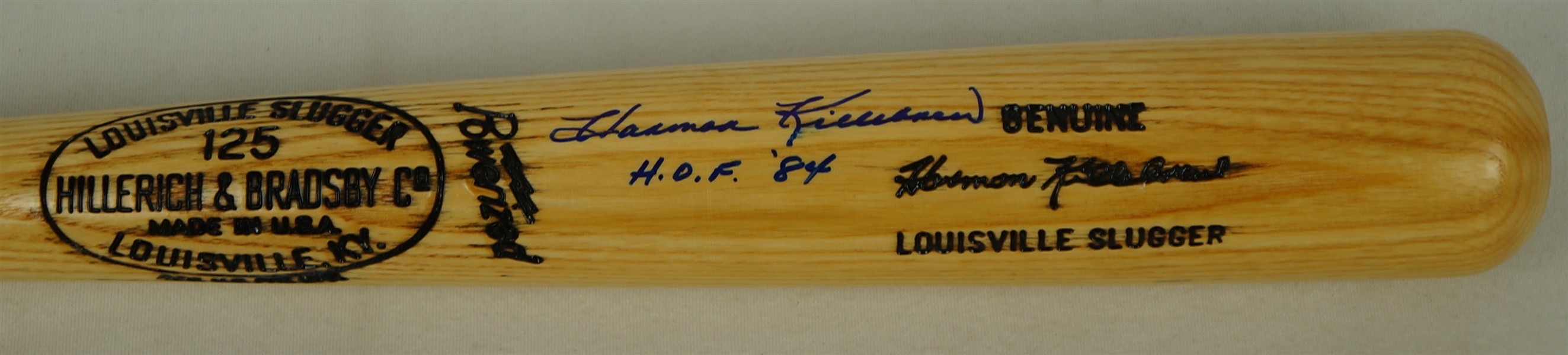 Harmon Killebrew Autographed Signature Model Louisville Slugger Bat