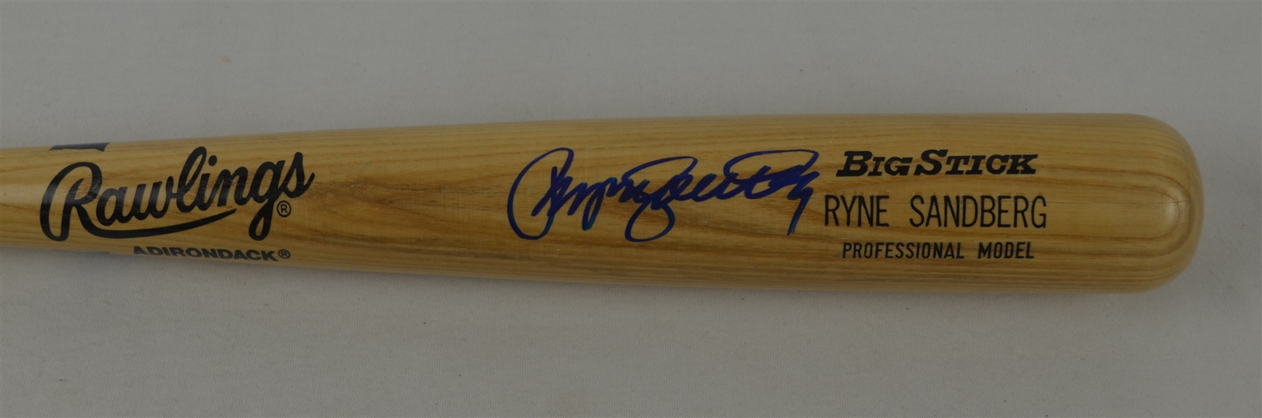 Ryne Sandberg Autographed Rawlings Big Stick Bat