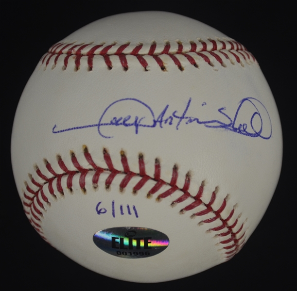 Gary Antonian Sheffield Autographed Baseball