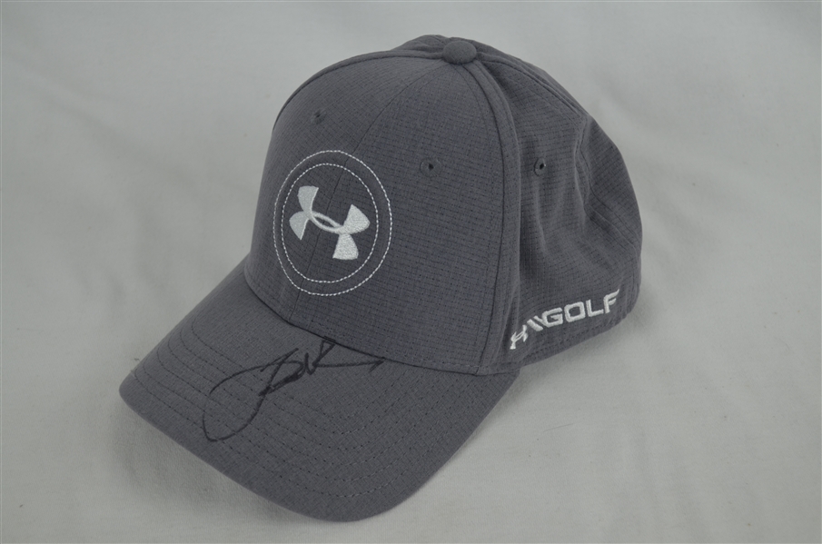 Jordan Spieth Autographed Under Armor Golf Hat 