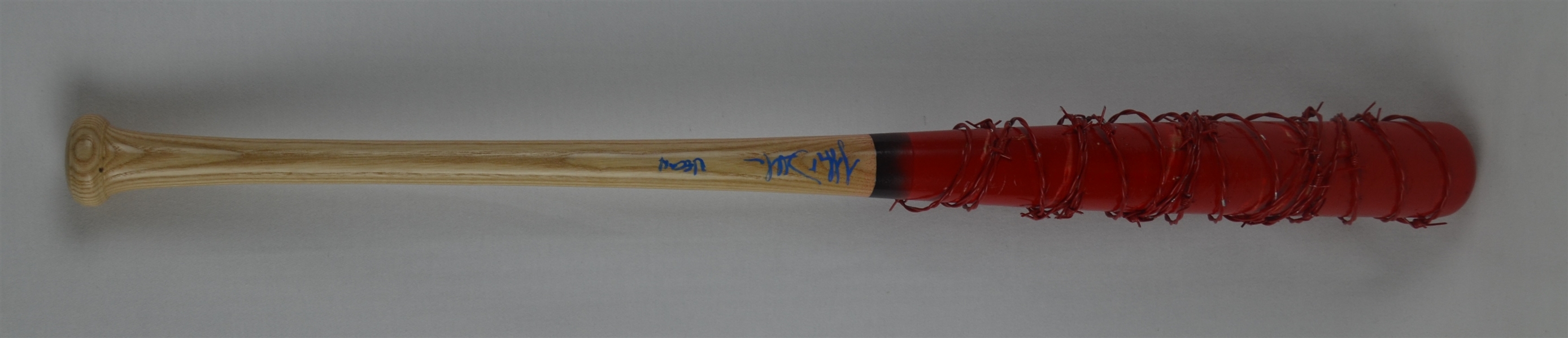The Walking Dead Jeffrey Dean Morgan “Negan’s Lucille” Autographed Bat 