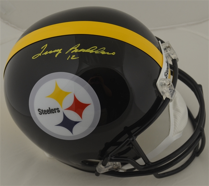 Terry Bradshaw Autographed Pittsburgh Steelers Helmet