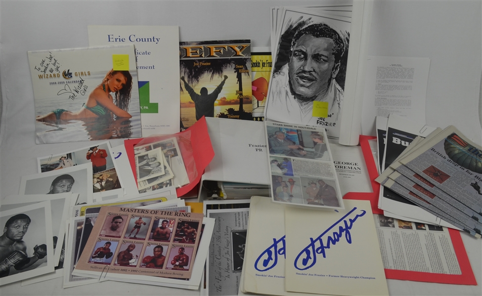 Joe Fraziers Collection of Personal Items & Memorabilia