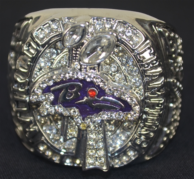 Joe Flacco Baltimore Ravens Super Bowl XLVII Replica Ring 