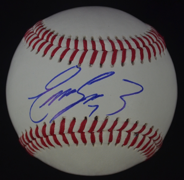 Eugenio Suarez Cincinnati Reds Autographed Baseball