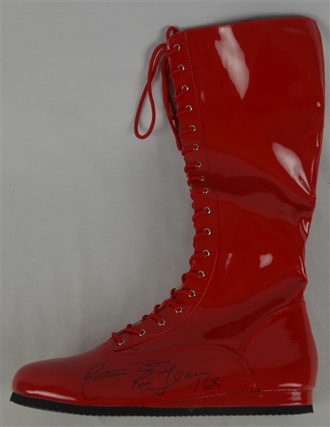 Rick Flair Autographed Wrestling Boot 