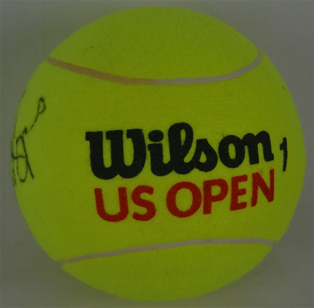 Pete Sampras Autographed Jumbo Sized Tennis Ball 