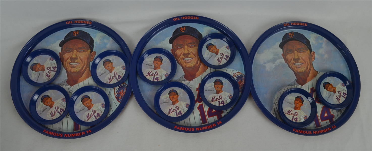 Gil Hodges New York Mets Collector Plates