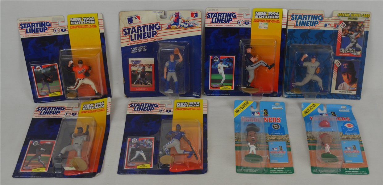 Collection of 6 Sealed Starting Line Ups