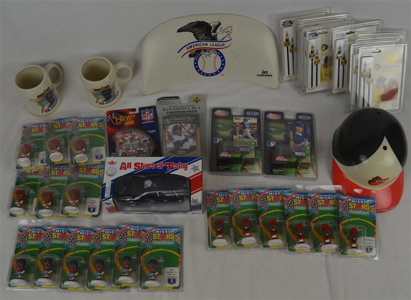 Baseball Collection w/Die Cast Cars & Mini Figurines