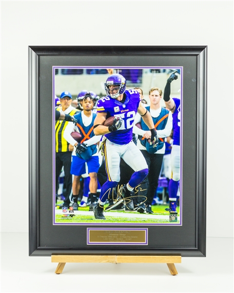 Chad Greenway LIMITED Signed display  Only 52 of these were Signed