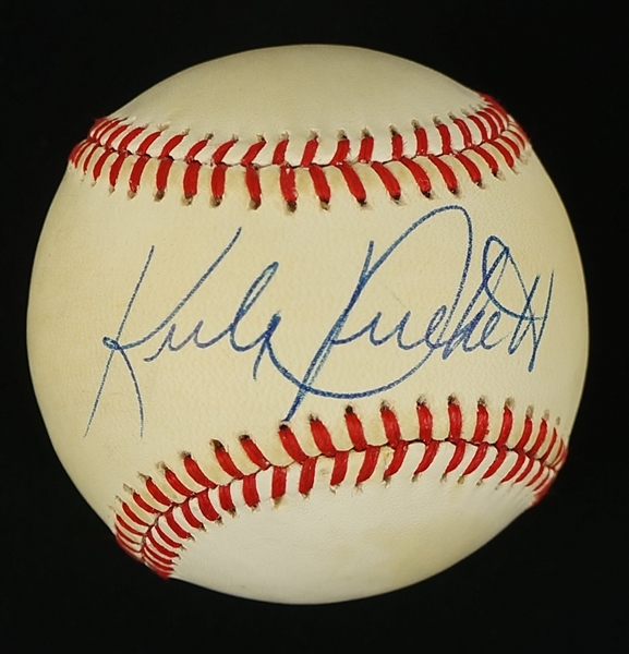 Kirby Puckett Autographed Baseball w/Full JSA LOA