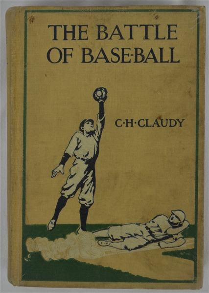 Original 1912 Hard Cover Copy of "The Battle of Baseball"