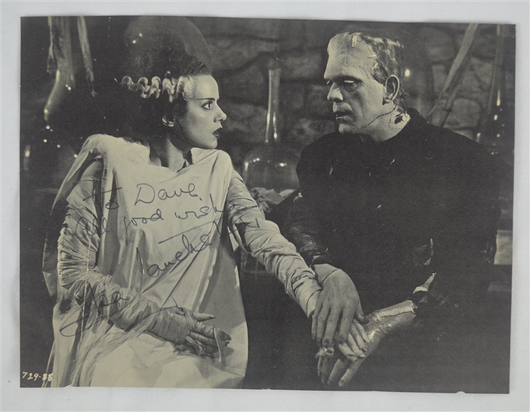 Elsa Lanchester "Bride of Frankenstein" Autographed 8x10 Photo