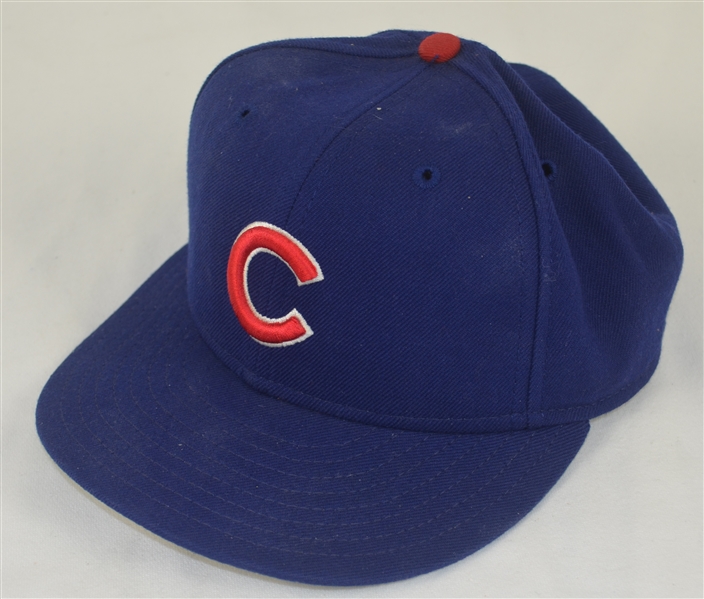 Sammy Sosa c. 1999-2000 Chicago Cubs Professional Model Hat w/Heavy Use