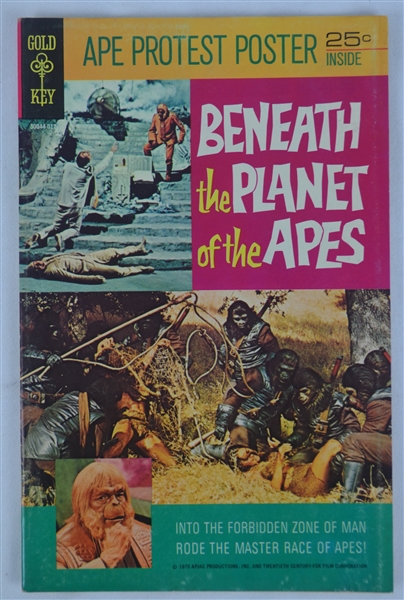 Vintage 1970 Planet of the Apes Comic Book