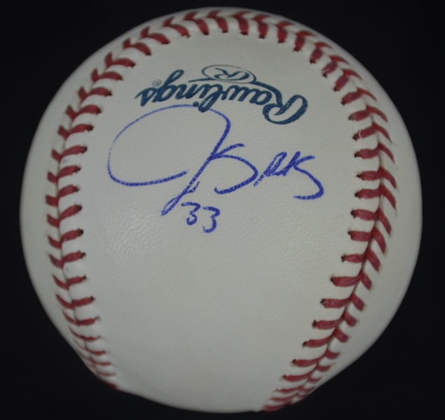 James Shield Autographed Baseball