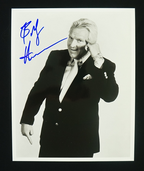 Bobby The Brain Heenan Autographed 8x10 Photo
