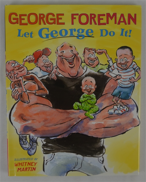 George Foreman Autographed “Let George Do It” Hardcover Book