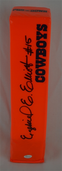 Ezekiel Elliott Autographed Dallas Cowboys End Zone Pylon