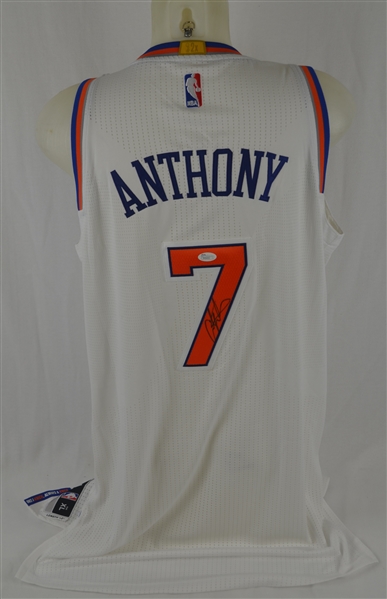 Carmelo Anthony Autographed NY Knicks Jersey