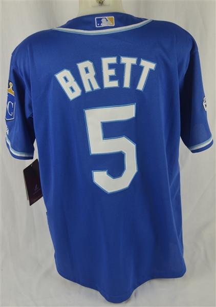 George Brett Authentic Kansas City 2015 World Series Jersey