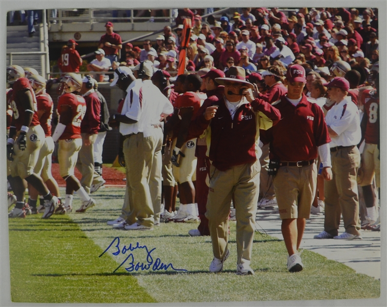 Bobby Bowden Autographed 11x14 Photo