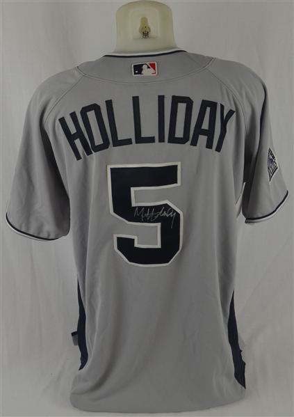 Matt Holliday 2008 Autographed Authentic All Star Jersey