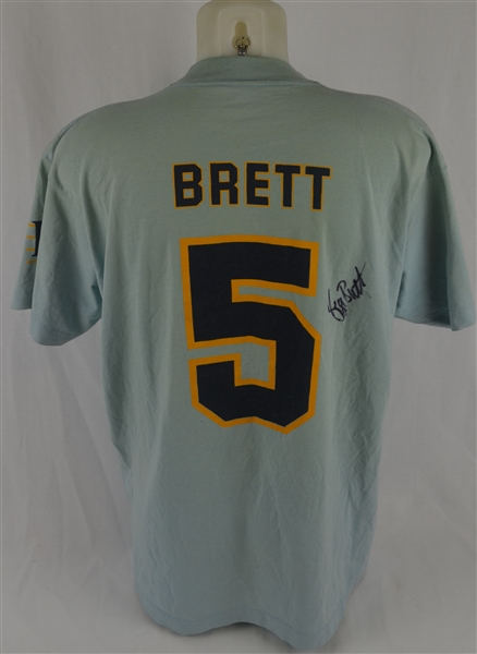 George Brett Autographed Jersey Shirt