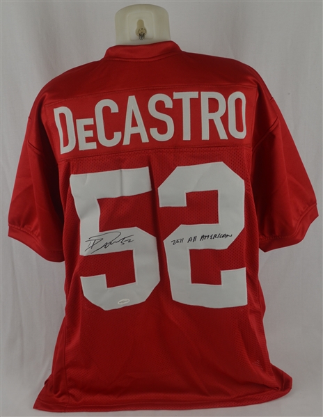 David DeCastro Autographed Stanford Cardinal Jersey