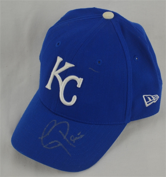 Tony Pena Autographed Kansas City Royals Hat