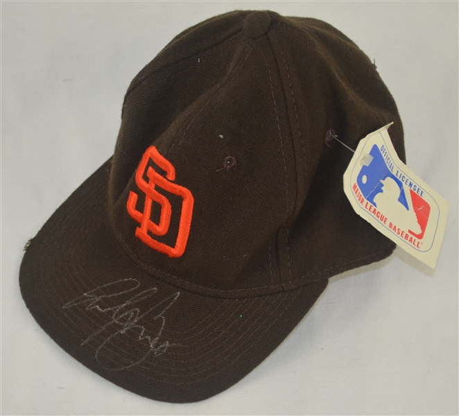 Andy Benes Autographed San Diego Padres Hat