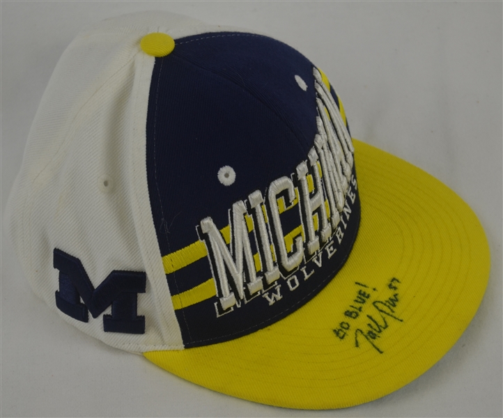 Zach Putnam Michigan Wolverines Autographed Hat