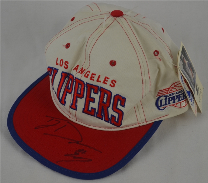 Terry Dehere Autographed LA Clippers Hat 