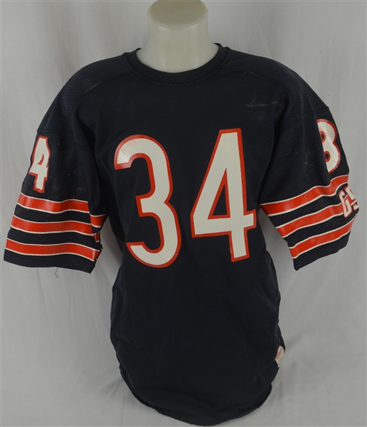 Walter Payton c. Mid 1980s Chicago Bears Professional Model Jersey w/Medium Use