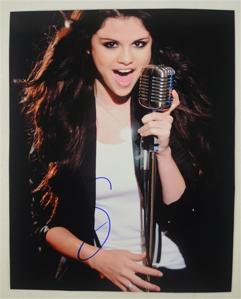 Selena Gomez Autographed Photo