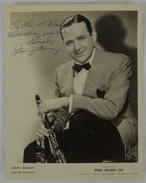 Jimmy Dorsey Autographed Photo