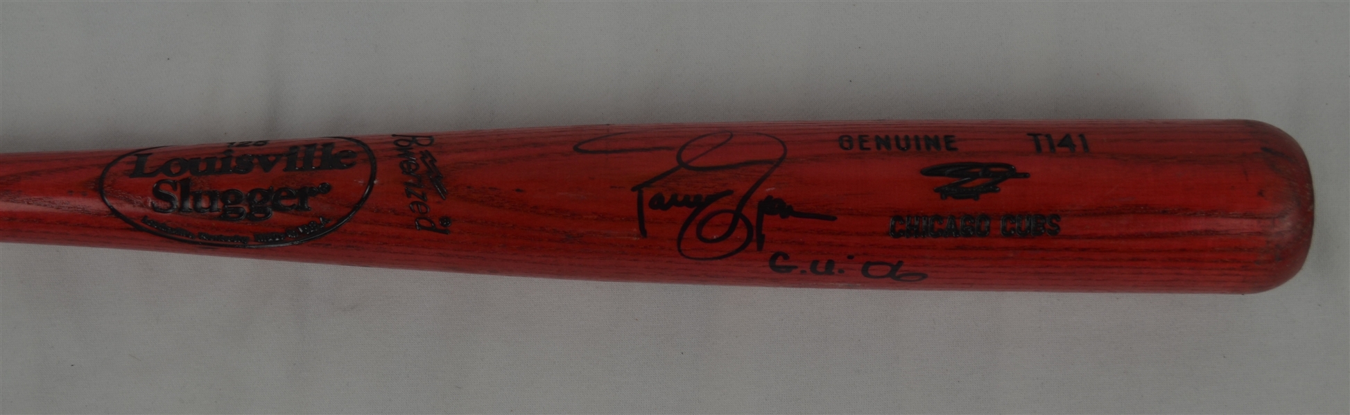 Jacque Jones 2006 Chicago Cubs Professional Model Bat w/Heavy Use