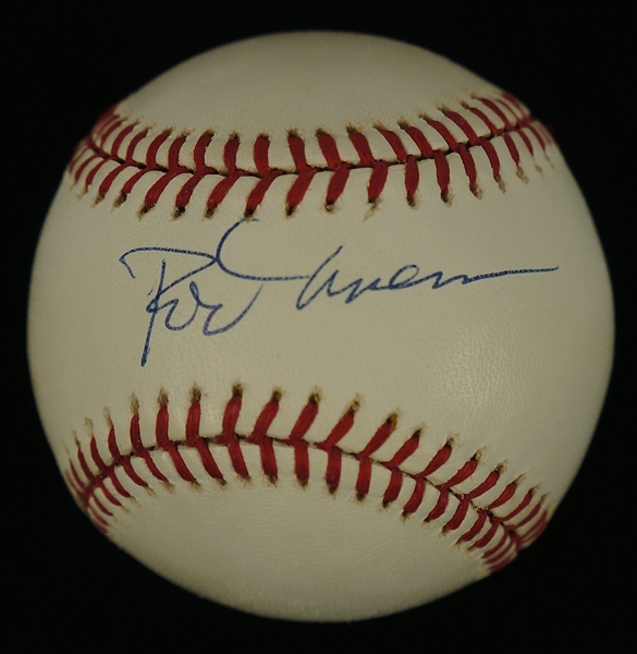 Rod Carew Autographed OAL Gene Budig Baseball