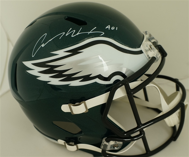 Carson Wentz Philadelphia Eagles Full Size Helmet