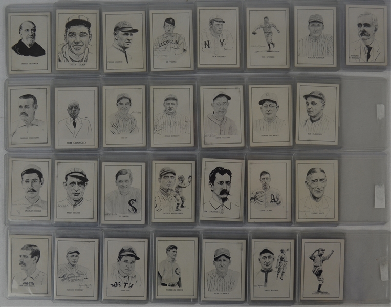 1950 Callahan Baseball Card Set 