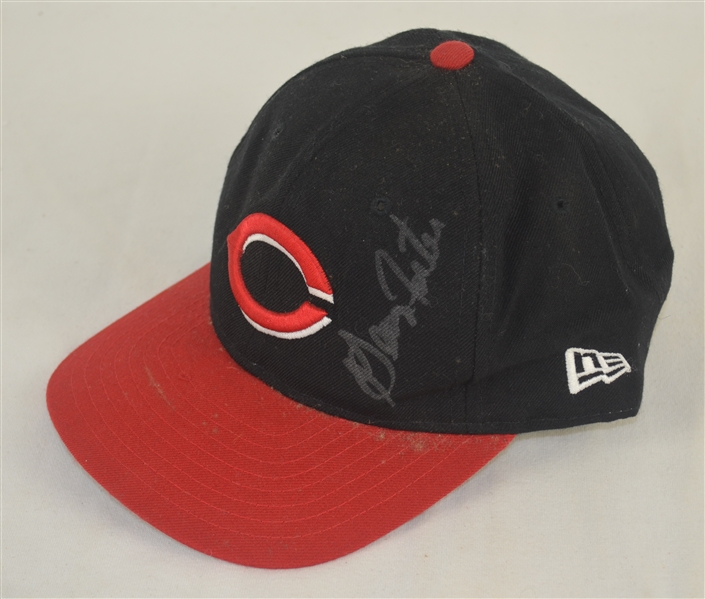George Foster Autographed Cincinnati Reds Hat
