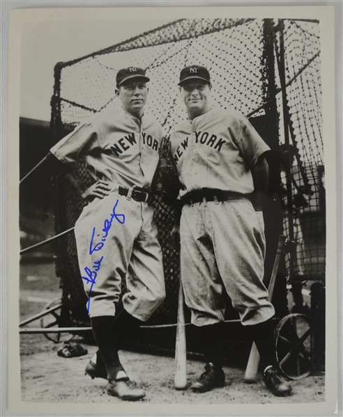 Charlie Keller & Bill Dickey Autographed 8x10 Photos