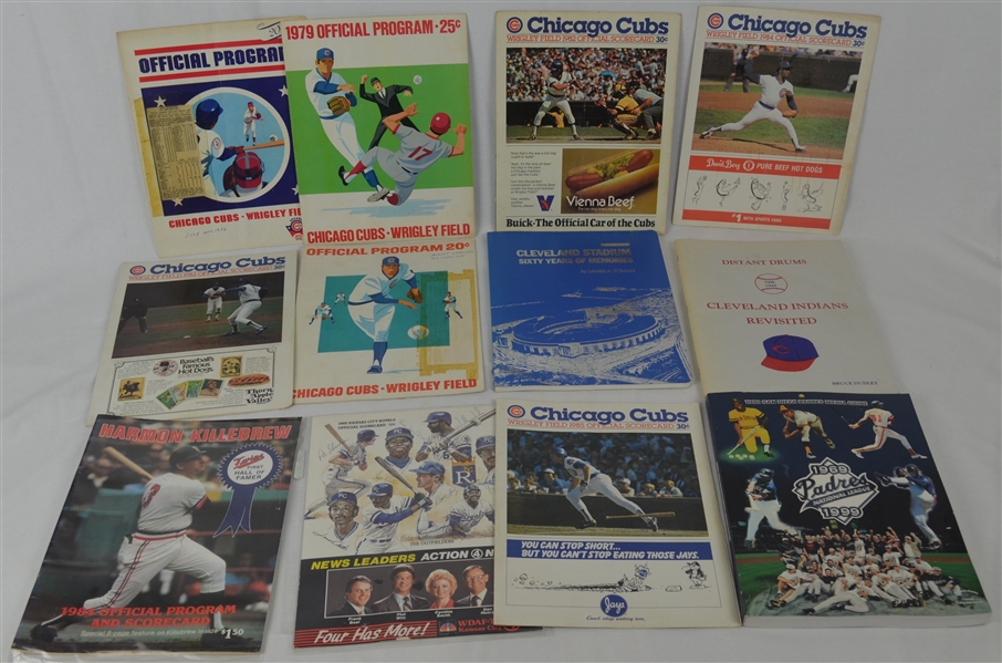Vintage Collection Baseball Programs & Scorecards