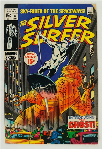 Silver Surfer September 1969 Marvel Comic Book Issue #8