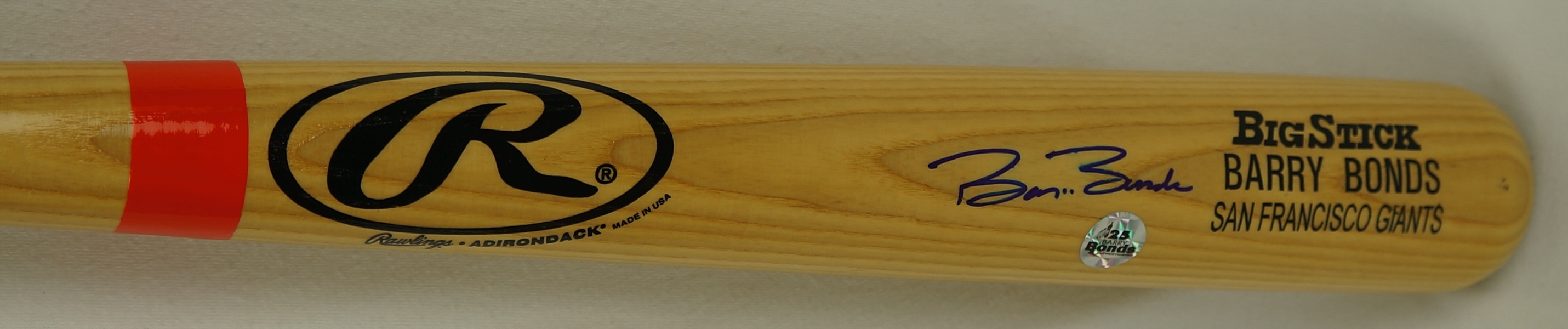 Barry Bonds Autographed Rawlings Big Stick Bat w/Bonds Authentication