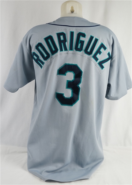 Alex Rodriguez 1996 Seattle Mariners Game Used Jersey w/Dave Miedema LOA