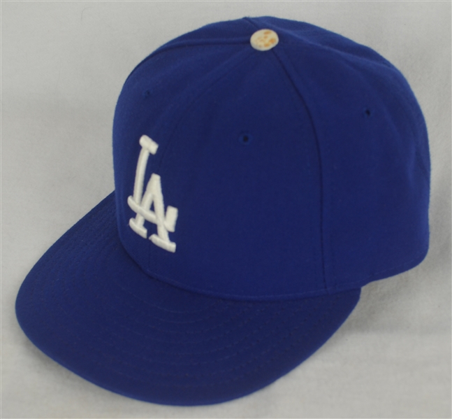 Sandy Koufax 2007 Los Angeles Dodgers Game Used Hat w/Dave Miedema LOA