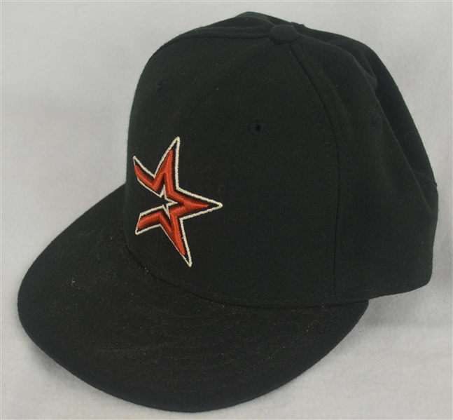 Craig Biggio 2007 Houston Astros Game Used Hat w/Dave Miedema LOA